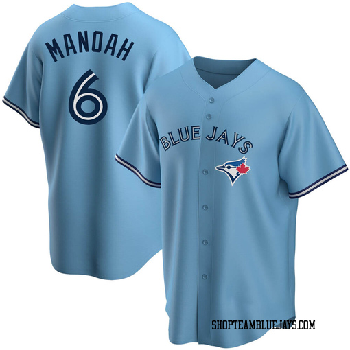 Alek Manoah Toronto Blue Jays Highland Mint 13'' x 13'' Impact Jersey  Framed Photo