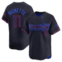 Bo Bichette Men's Toronto Blue Jays Black Limited 2024 City Connect Jersey