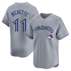 Bo Bichette Men's Toronto Blue Jays Gray Limited Away Jersey