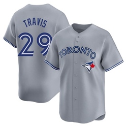 Devon Travis Youth Toronto Blue Jays Gray Limited Away Jersey