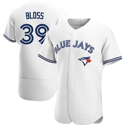 Jake Bloss Men's Toronto Blue Jays White Authentic Home Jersey