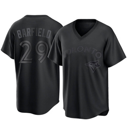 Jesse Barfield Toronto Blue Jays Men's Royal Base Runner Tri-Blend T-Shirt 