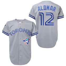 Toronto Blue Jays Jersey Adult Large 44 MLB #12 Roberto Alomar