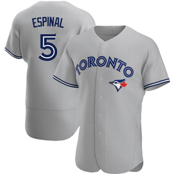 Toronto Blue Jays Santiago Espinal #5 Nike Royal Blue Name & Number T- -  Pro League Sports Collectibles Inc.